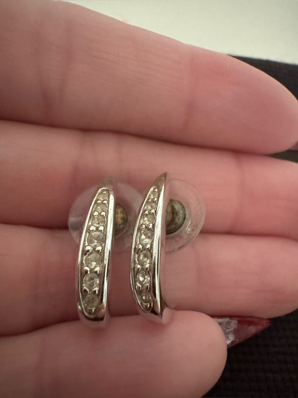 Swarovski Hoop Earrings